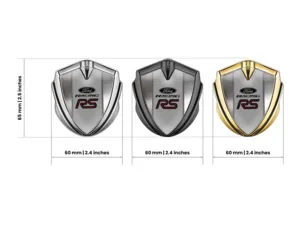 Ford Silicone Emblem Badge High-End Design Drift Look